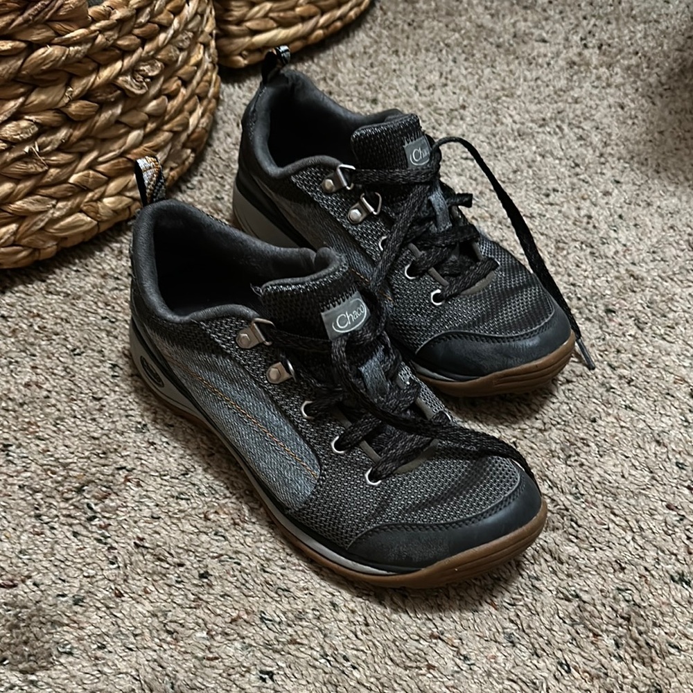 Chaco Black and Gray Casual Shoes